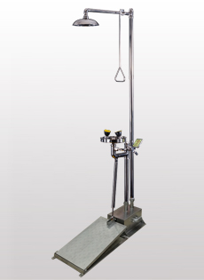 防凍大踏板復合式淋浴洗眼器BH30-5012 防凍大踏板復合式淋浴洗眼器BH30-5012